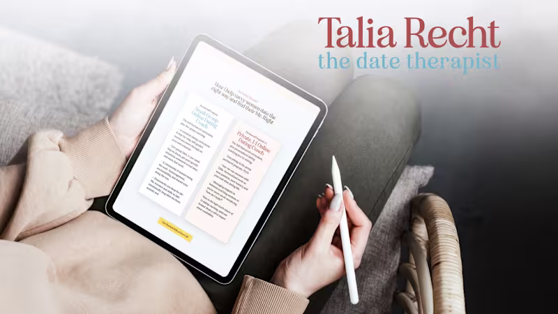 Cover image for Kajabi Website Refresh for Talia Recht