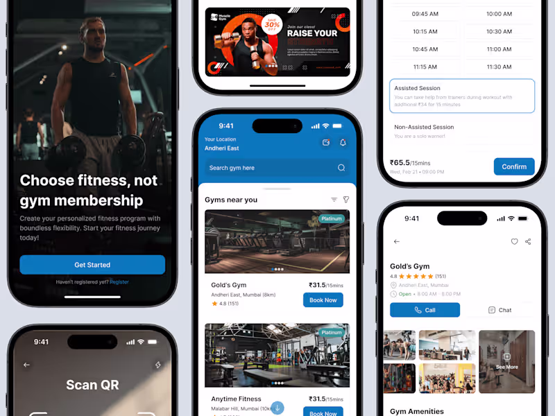 Cover image for Gym Finder App
