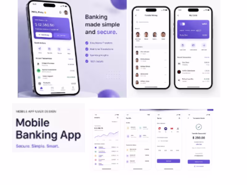 Cover image for Mobile Banking App UI/UX Design
Concept