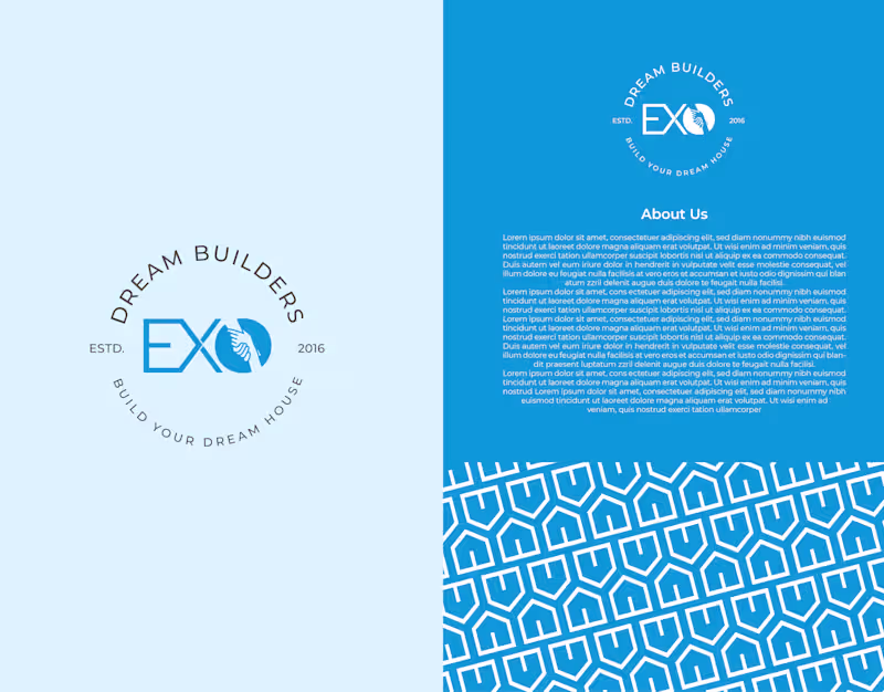 Cover image for Exo real-estate logo design