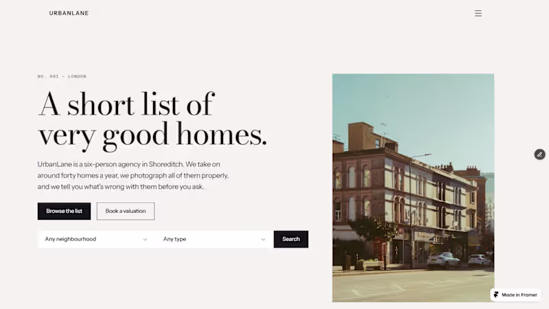 Cover image for Most property templates are built