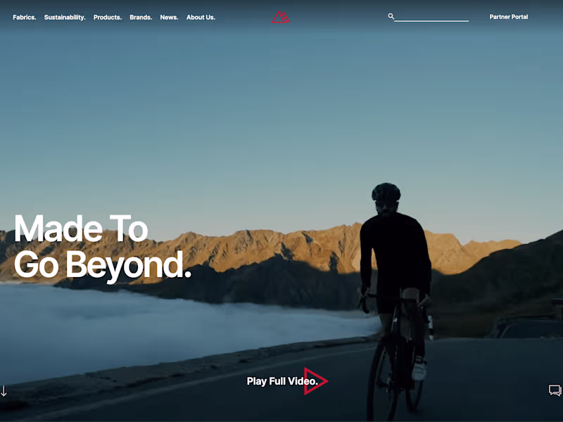 Cover image for Polartec Web Design