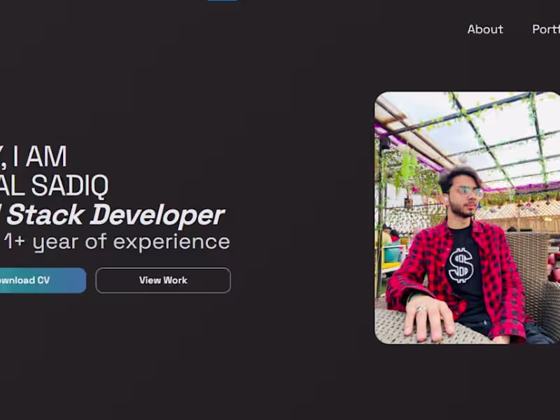 Cover image for My Portfolio