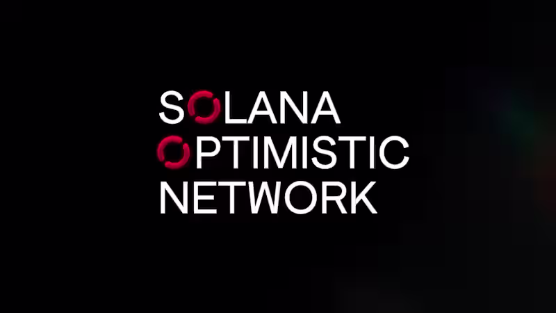 Cover image for Solana Optimistic Network - Brand Book