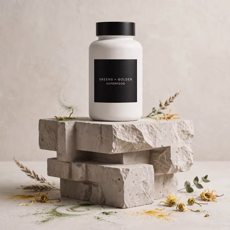 Cover image for I will make your supplement look like a £95 luxury brand