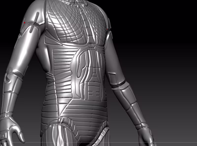 Cover image for Wire scifi 3D Model :: Behance