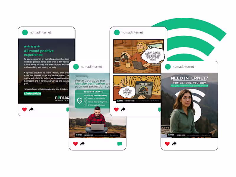 Cover image for Nomad Internet (@nomadinternet) • Instagram photos and videos