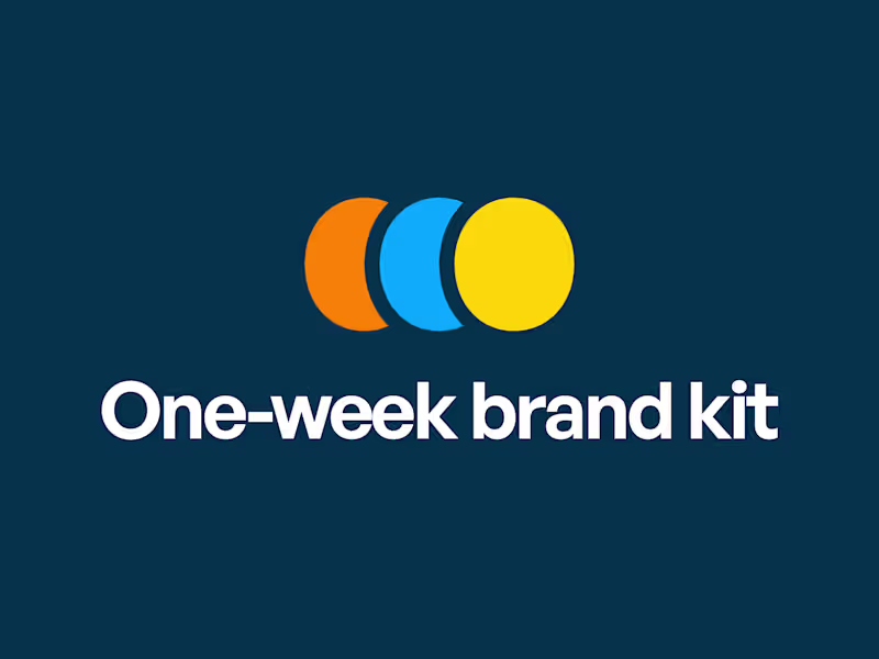 Cover image for One-Week Brand Kit