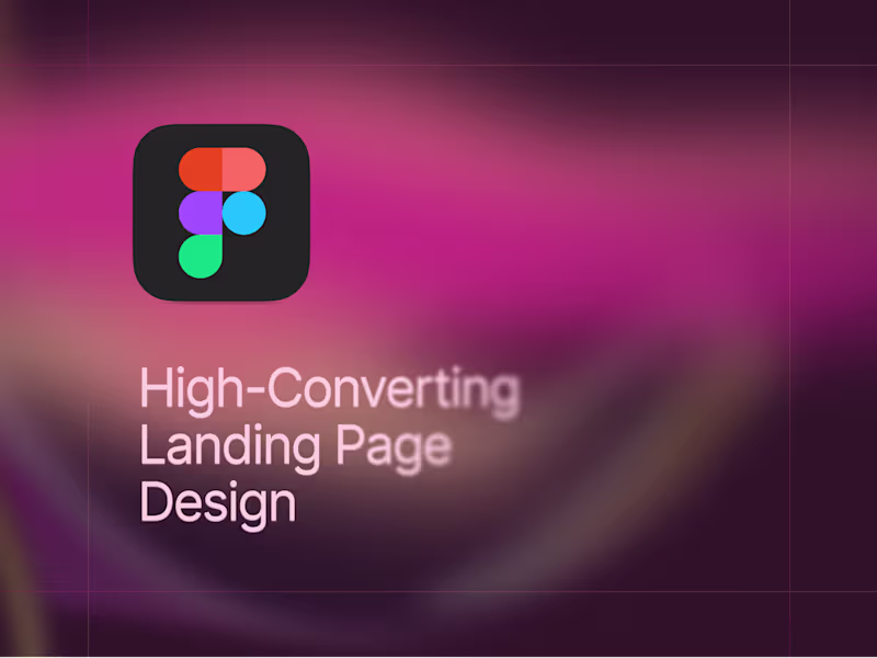 Cover image for High-Converting Landing Page Design