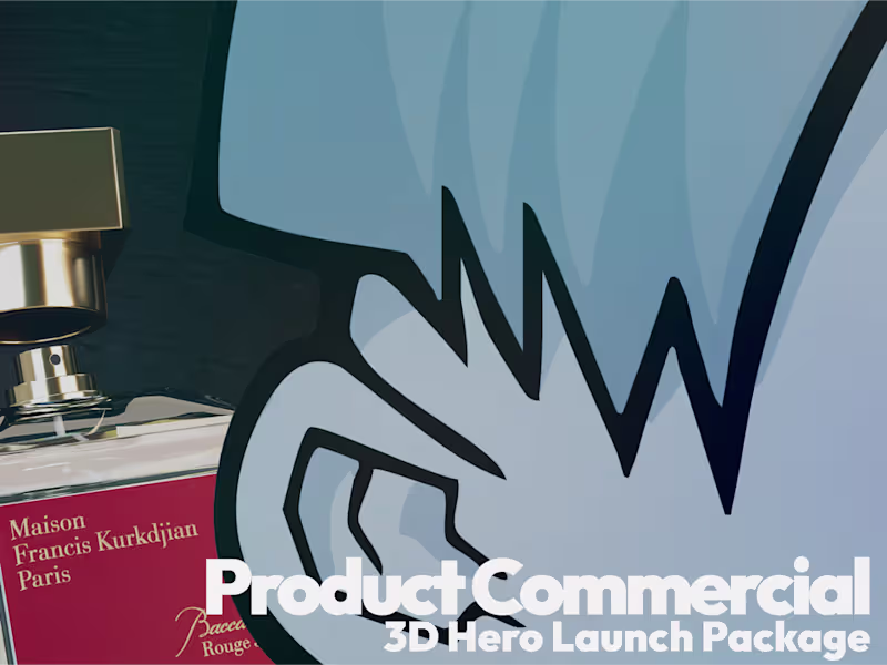 Cover image for 3D Hero Product Commercial & Launch Package