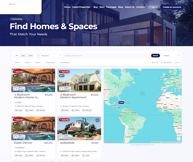 Cover image for Rental Properties JM
