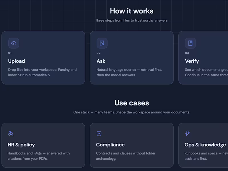 Cover image for RAG Workspace — Multi-Tenant Document