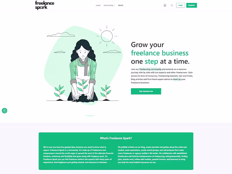 Cover image for Freelance Spark -Freelancing Community
