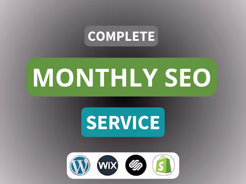 Cover image for I will do complete monthly SEO service for ranking website