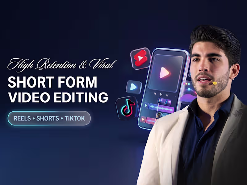 Cover image for Viral short form video for TikTok, Instagram Reels, and YouTube 