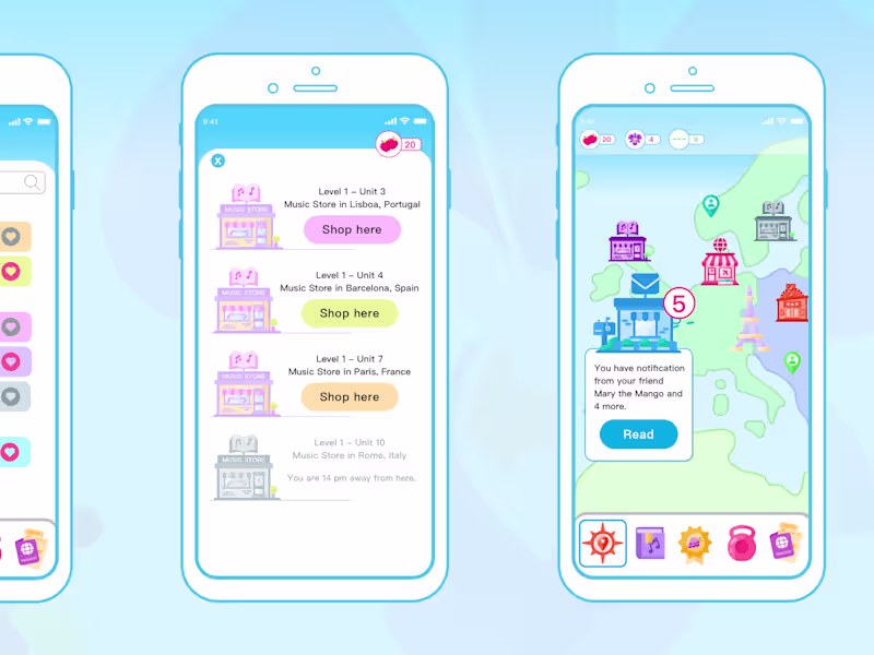 Cover image for UI/UX Design for Mobile App or Game