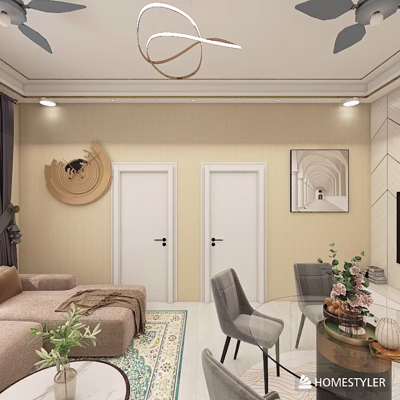 Cover image for living room interior design 
dm