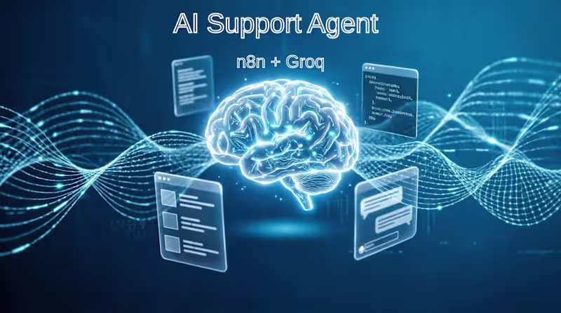 Cover image for AI Support Agent with Product Recommendations (n8n + Groq)