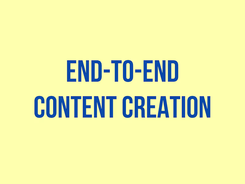 Cover image for Done-for-you social media content