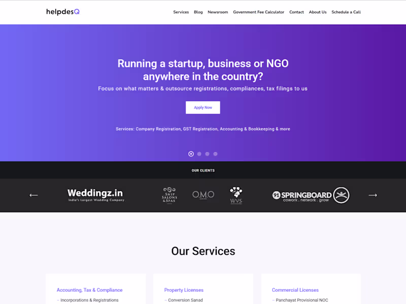 Cover image for WordPress site for a Goa-based