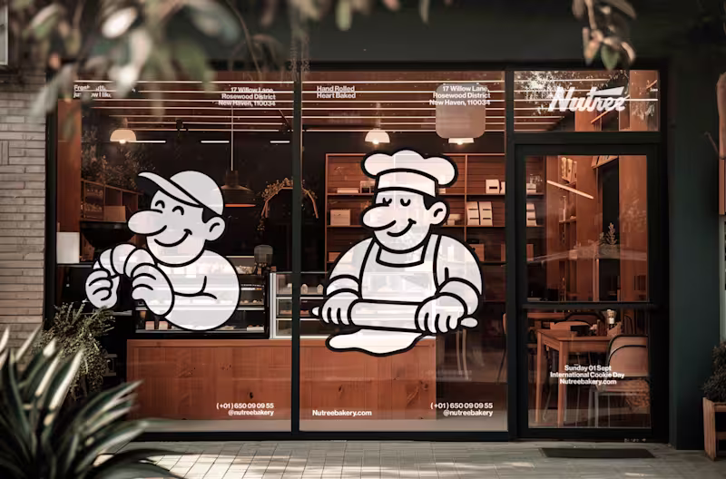 Cover image for Nutree Bakery Brand Identity Design