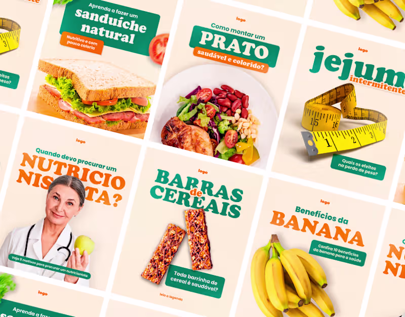 Cover image for Nutritionist✦ Social Media Design :: Behance