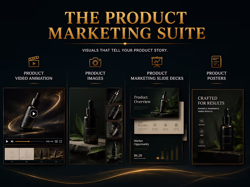 Cover image for  Product Marketing visual Content Suite