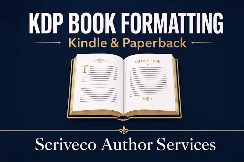 Cover image for KDP Formatting for Kindle and Paperback