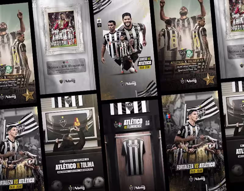 Cover image for Matchday Clube Atlético Mineiro 2022 - Galo Bmg #2