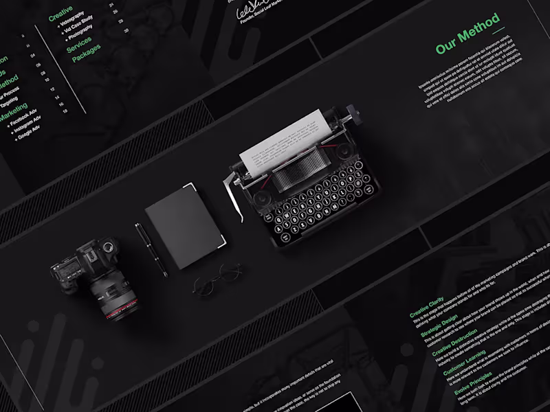 Cover image for Multiple Page Brochure Design
