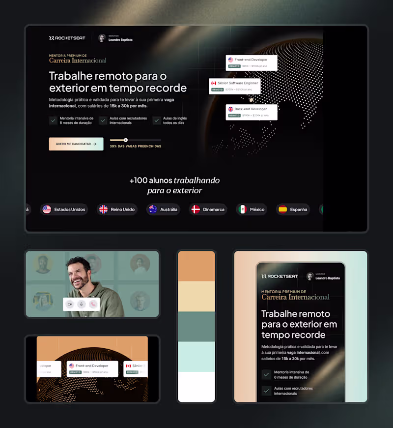 Cover image for International Career ▪️ Ed-Tech Landing Page