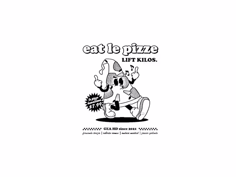 Cover image for T-SHIRT DESIGN | LE PIZZE
