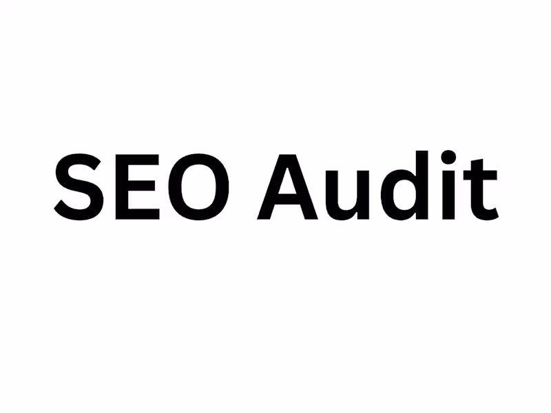 Cover image for SEO Performance Audit