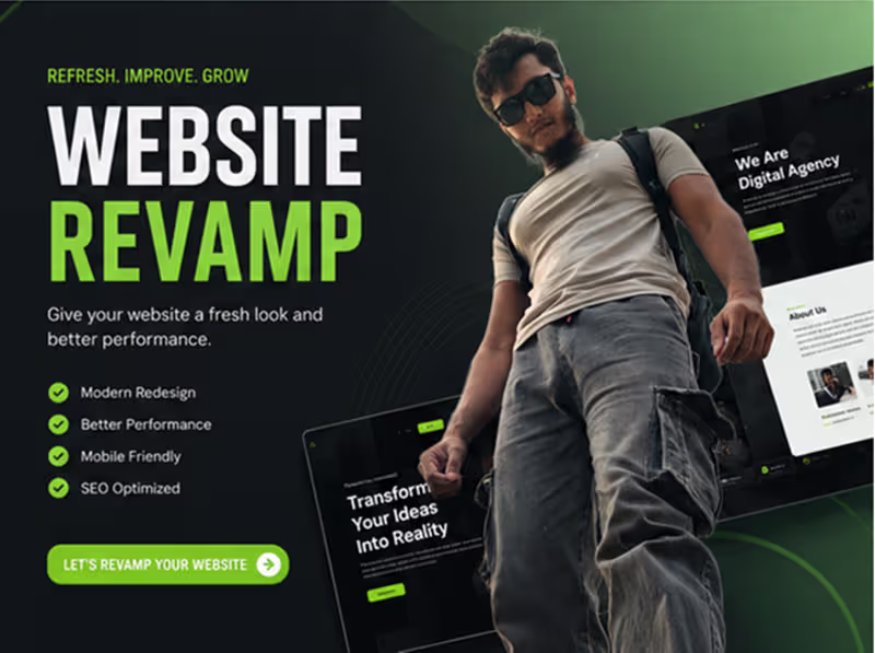 Cover image for Website Redesign & UI UX Improvement