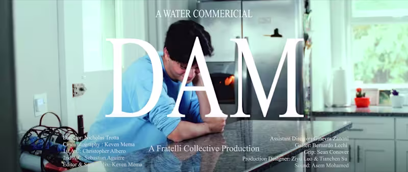 Cover image for DAM WATER Commercial (d.o.p)