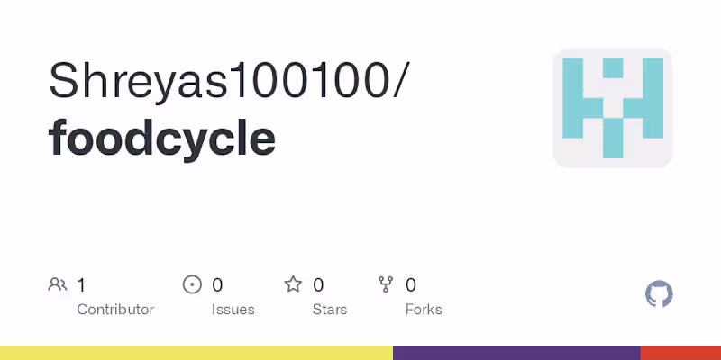 Cover image for Shreyas100100/foodcycle