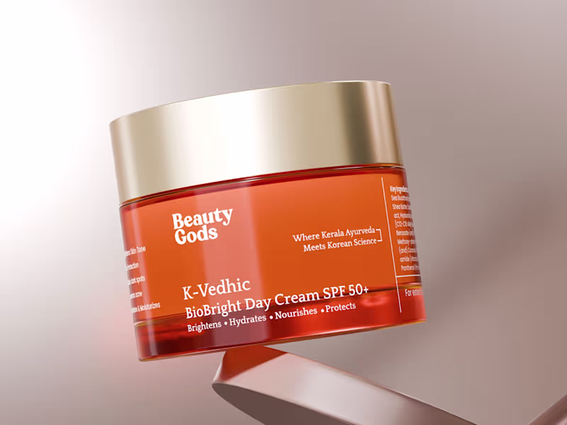 Cover image for Premium 3D Beauty Product Design for BioBright Day Cream