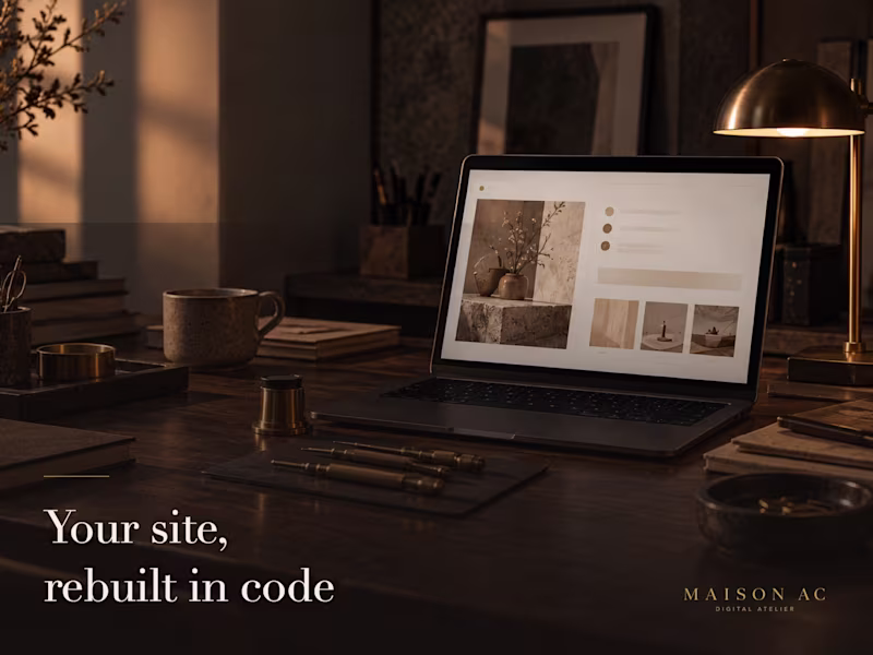 Cover image for Redesign of your Wix, WordPress or Squarespace website