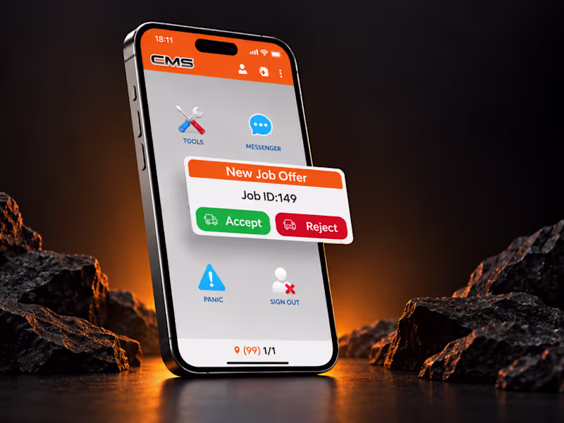 Cover image for CMS Driver App | Driver