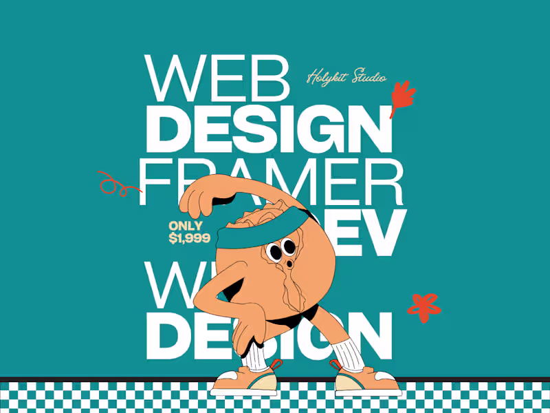 Cover image for Web Design + Framer Development