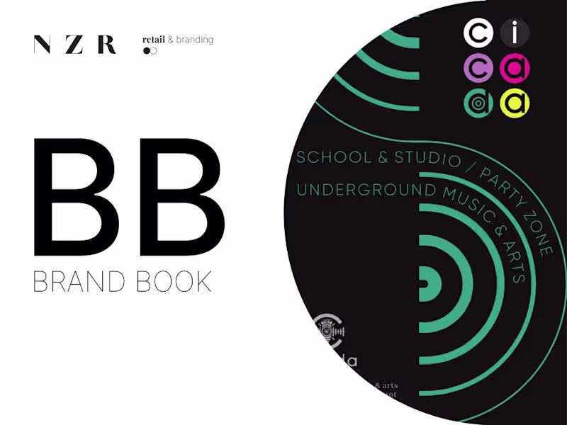 Cover image for Brand Book Design