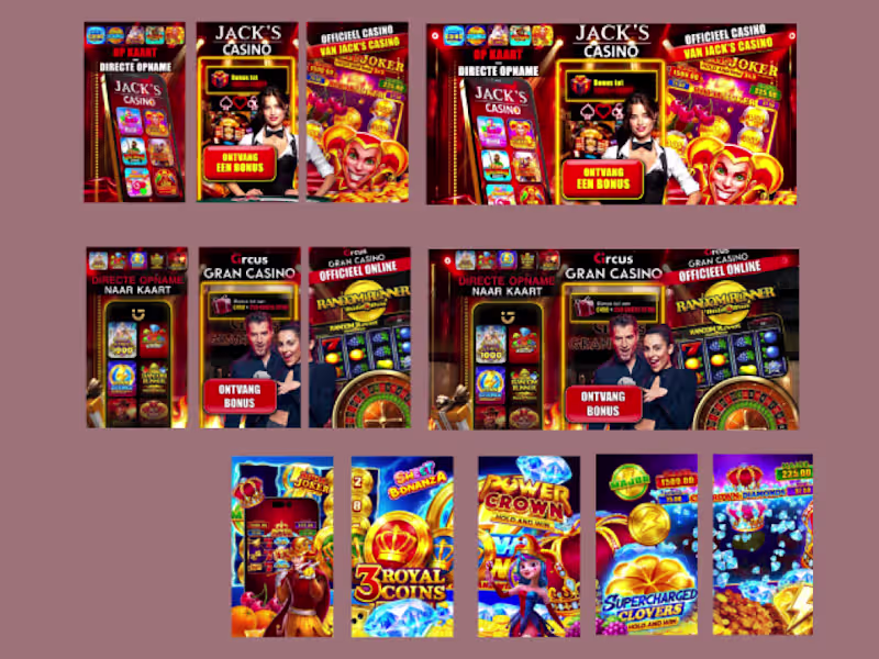 Cover image for Created high-converting gambling ad creatives