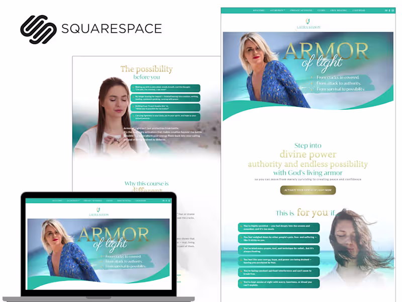 Cover image for Landing page, Course & Funnel Design for Life Coaching 