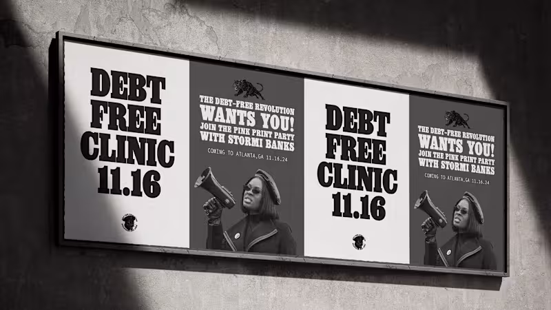 Cover image for Event Branding and Design - Debt Clinic 