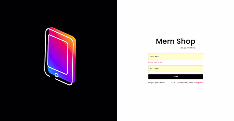 Cover image for Mern Shop — Full-Stack E-Commerce