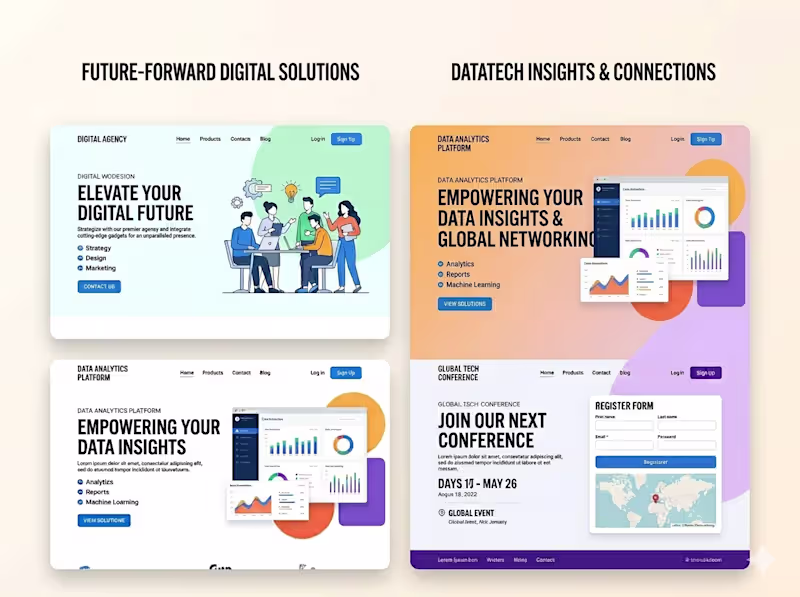 Cover image for Landing Page using Next.js