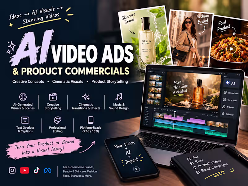 Cover image for AI Video Ads & Product Commercials