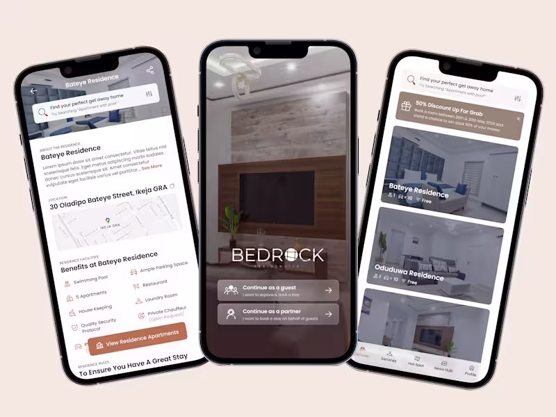 Cover image for Mobile App Design: Improving Shortlet Guests Experience by 105%