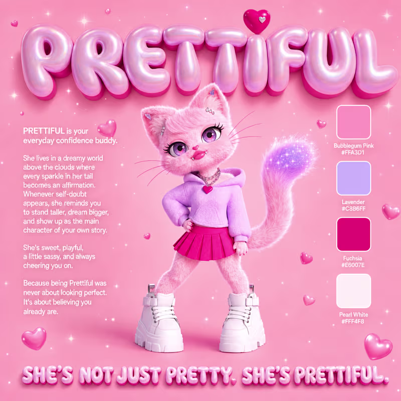 Cover image for Meet PRETTIFUL ... your everyday