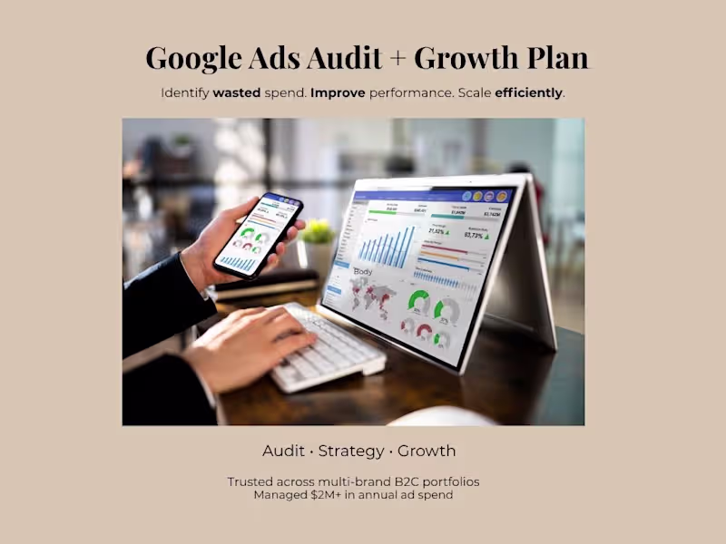 Cover image for Google Ads Audit + Growth Plan